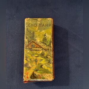 Vintage The Echo Harp M.Hohner Harmonica with Original Box Bell Metal Reeds